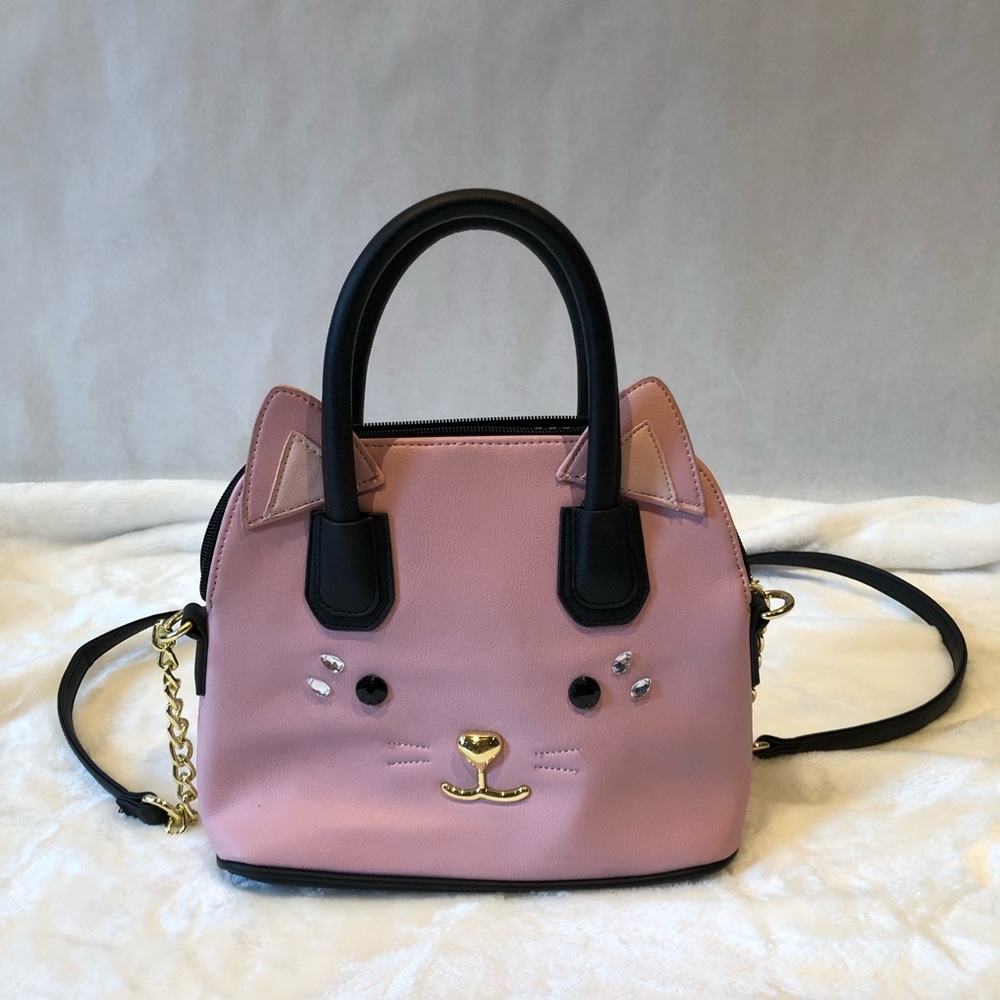 (RARE) Betsey Johnson Cat Purse